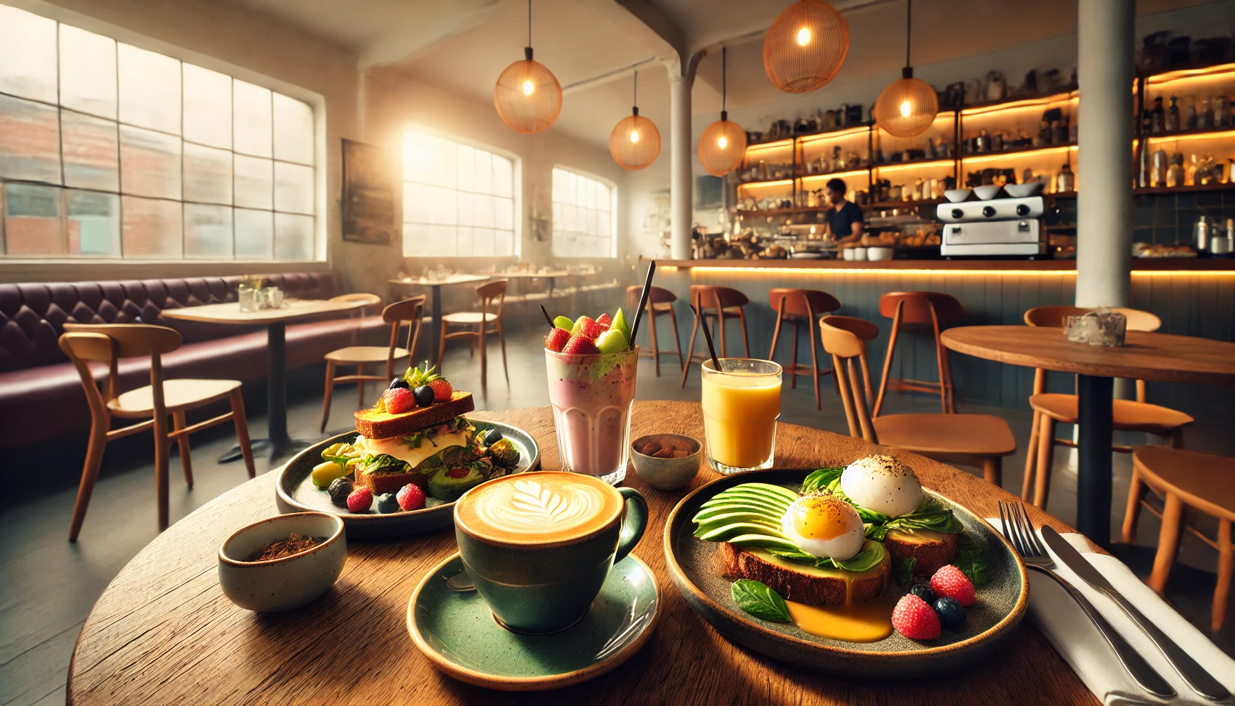 Brunch-Kultur - Avocado-Toast und Flat Whites