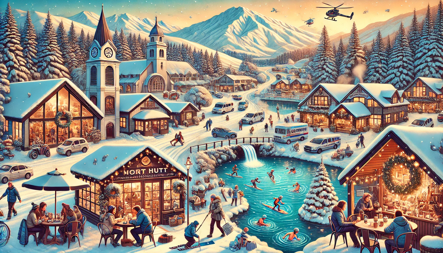 Winter in Neuseeland