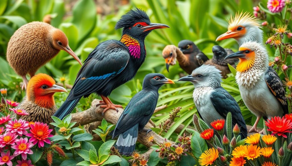 Neuseeländische Vogelarten