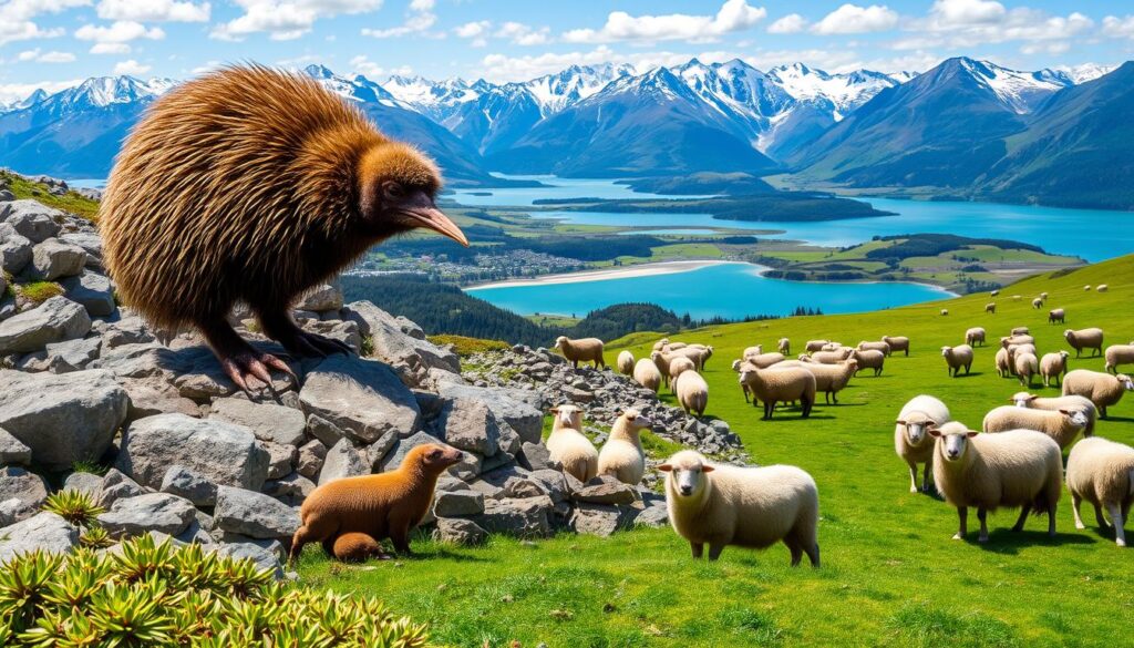 Tierwelt Südinsel Neuseeland