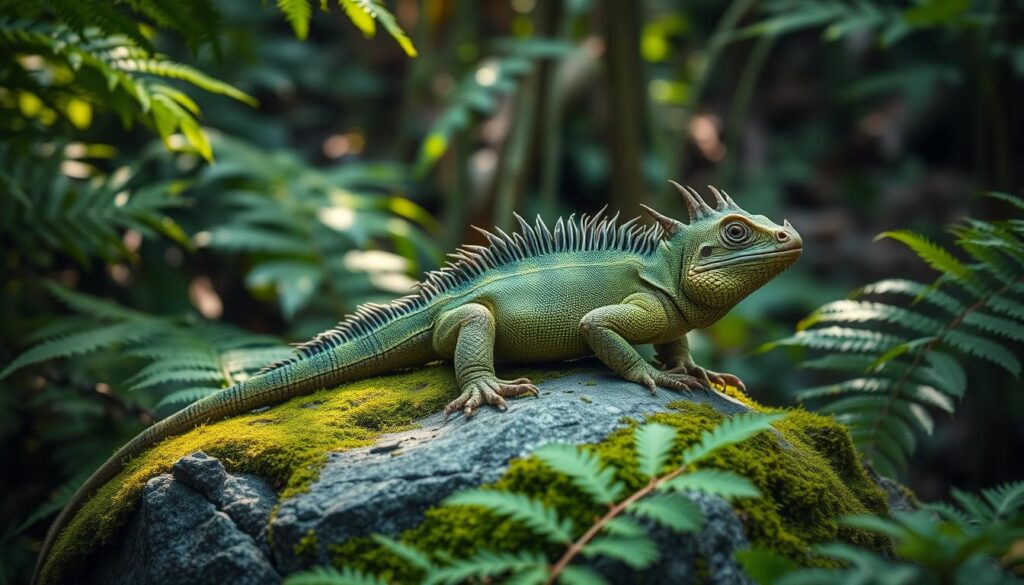 Tuatara Brückenechse Reptil