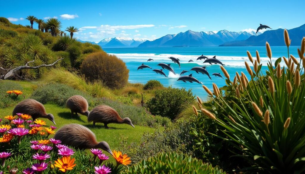 Wildtiere Neuseeland Naturbeobachtung