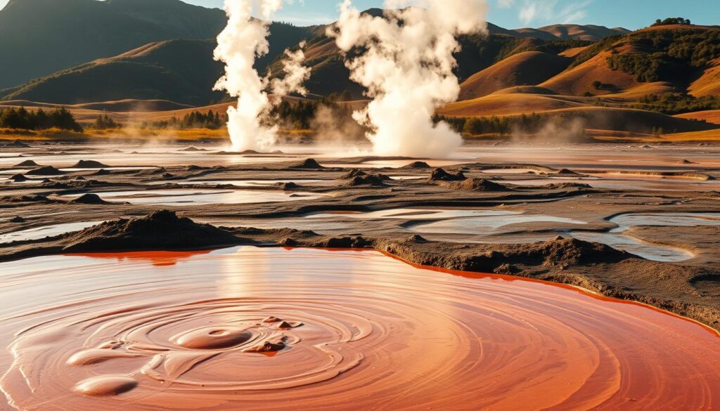 Geologische Entwicklung in Rotorua