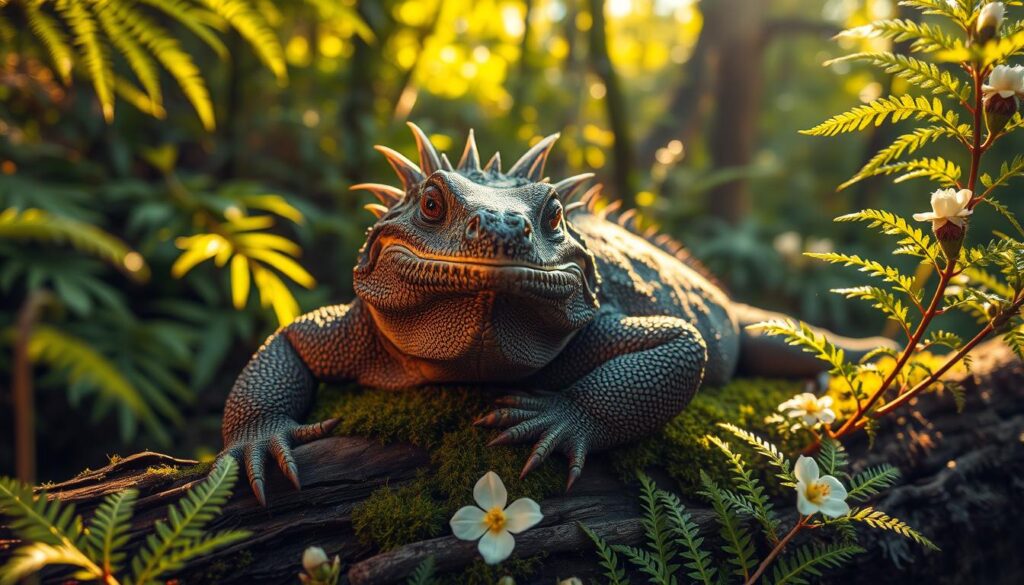 Tuatara Neuseeland Reptilie