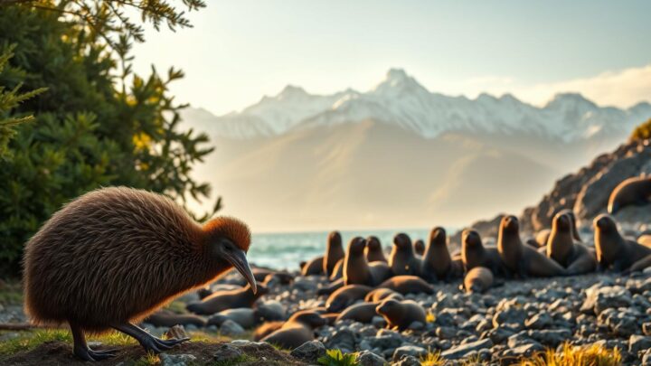 Entdecke die einzigartige Fauna Neuseeland hautnah