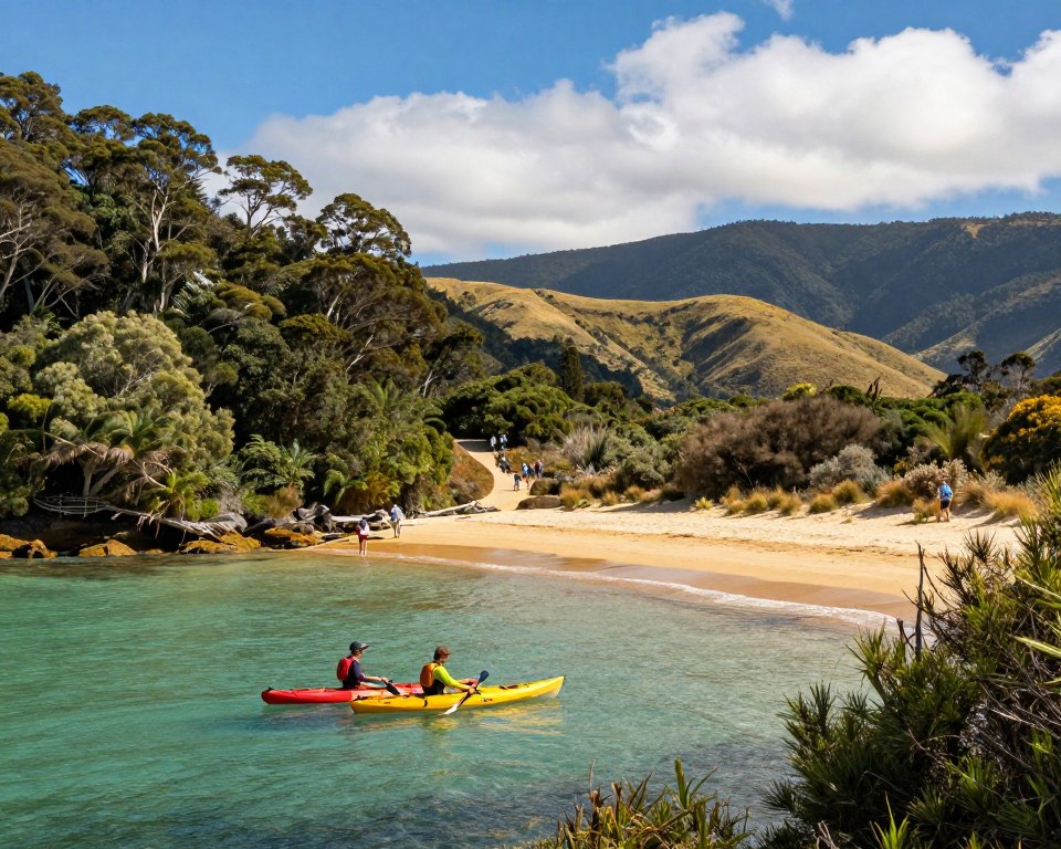 Kajak und Wandern im <a href=