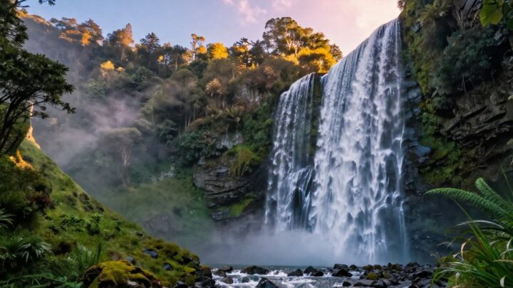 Wasserfall Neuseeland: Die schönsten Wasserfälle