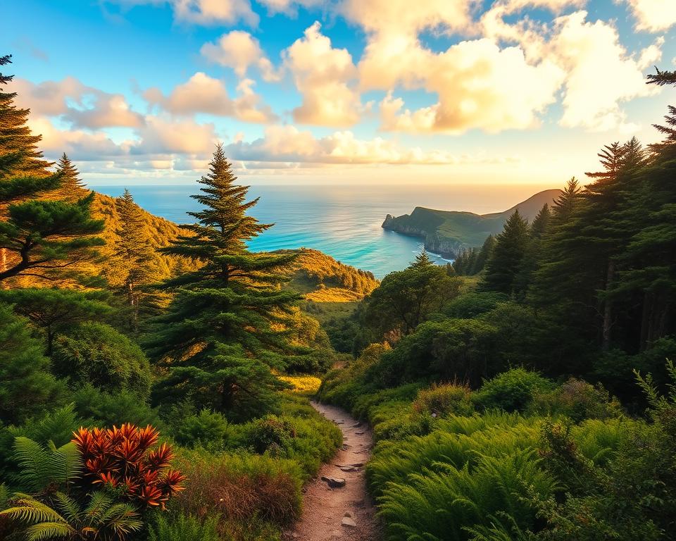 A breathtaking view of Rakiura National Park on <a href=