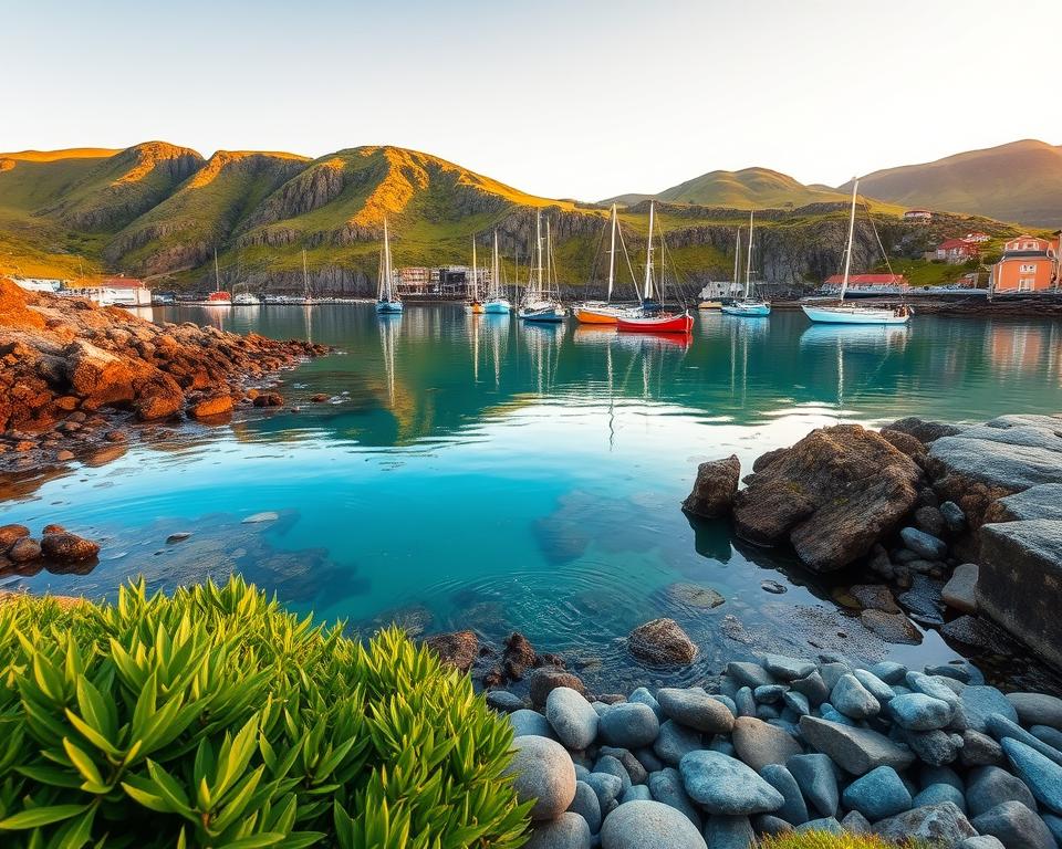 A scenic view of Kosten on <a href=