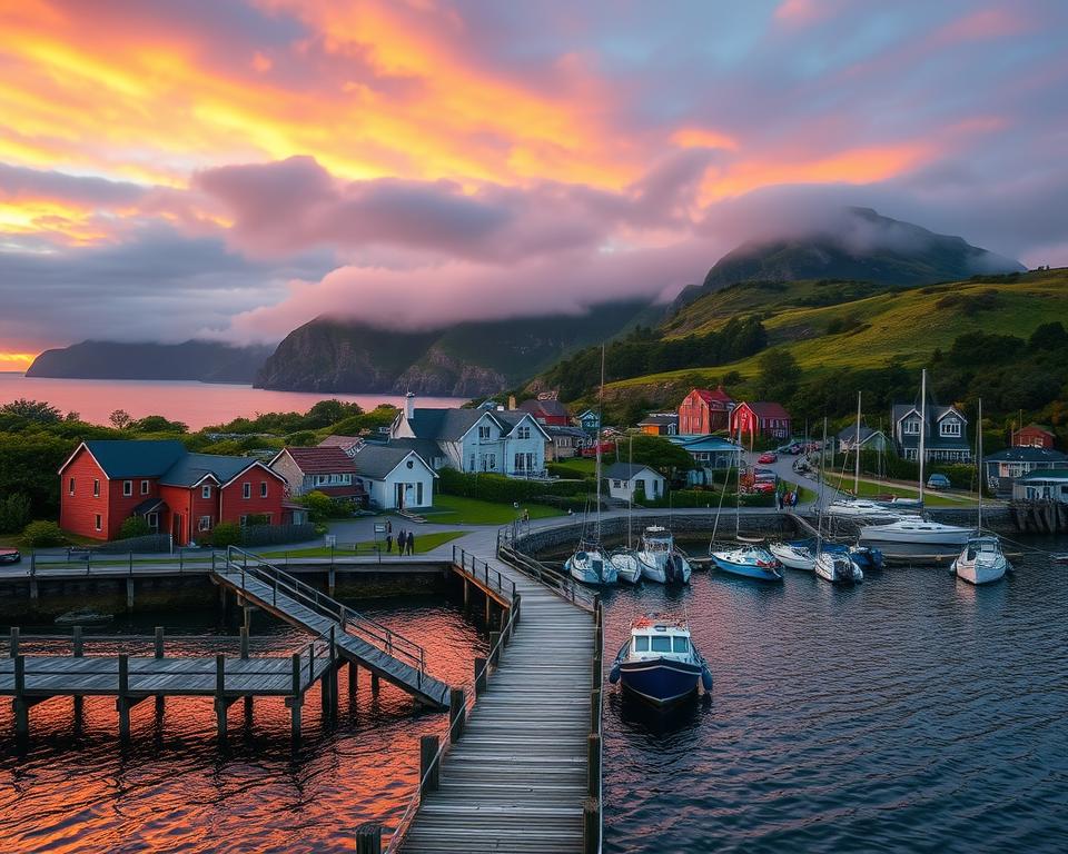 A scenic view of Oban on <a href=